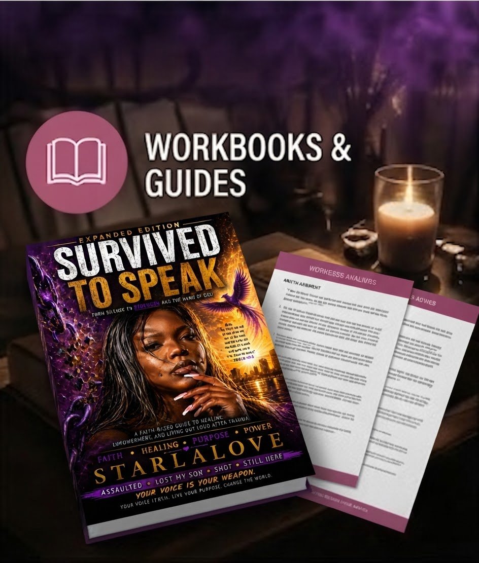 Survived to Speak workbooks and guides